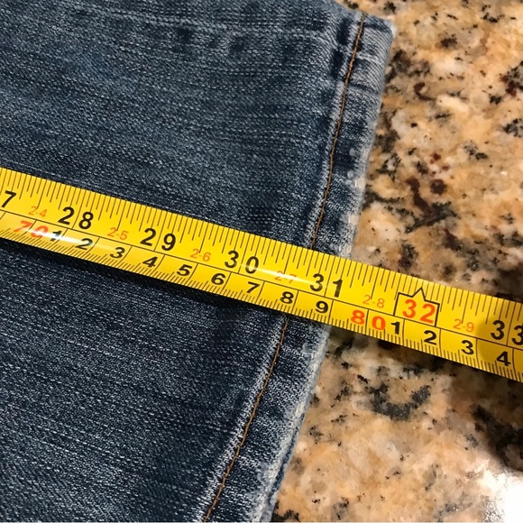 ▪️VINTAGE Red Engine Cropped Jeans - Picture 8 of 14